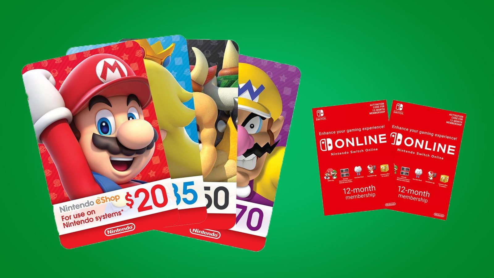 Nintendo Gift Cards