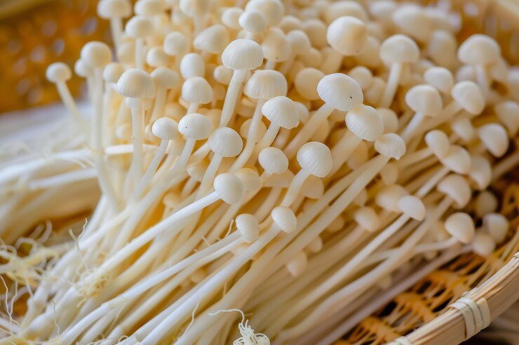 Enoki Mushrooms