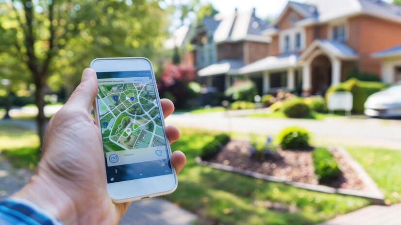 Real Estate Sales with GPS Tracking