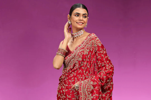 Seven Perfect Designer Sarees for Wedding Guests