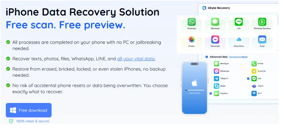Gbyte Recovery