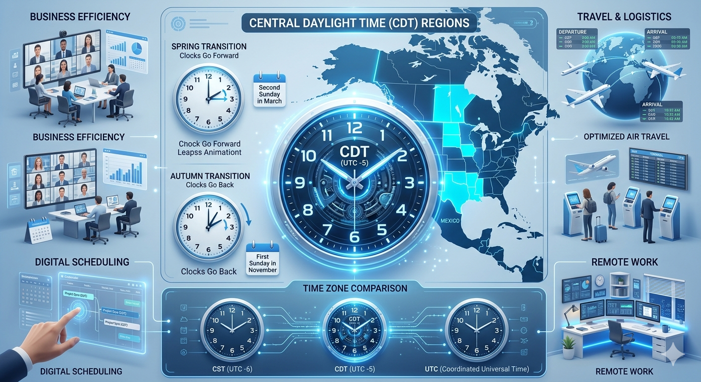 What Is Central Daylight Time? A Complete Beginner’s Guide