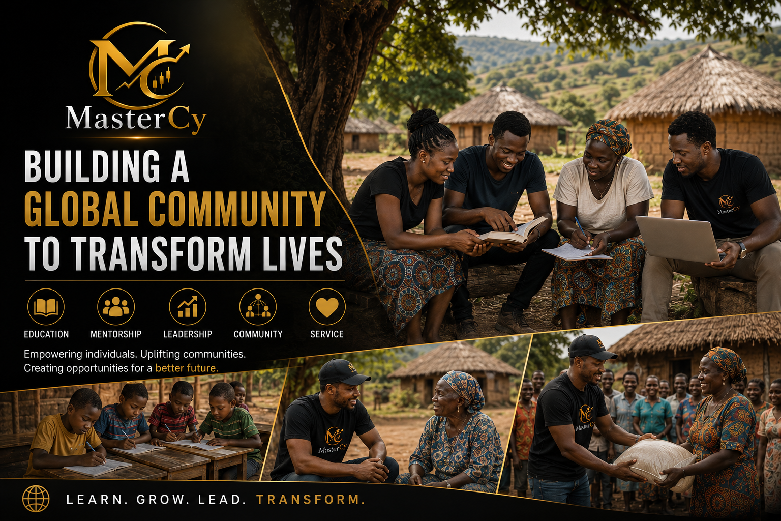 CYRUS JAMES HARRISON: BUILDING A GLOBAL COMMUNITY TO TRANSFORM LIVES