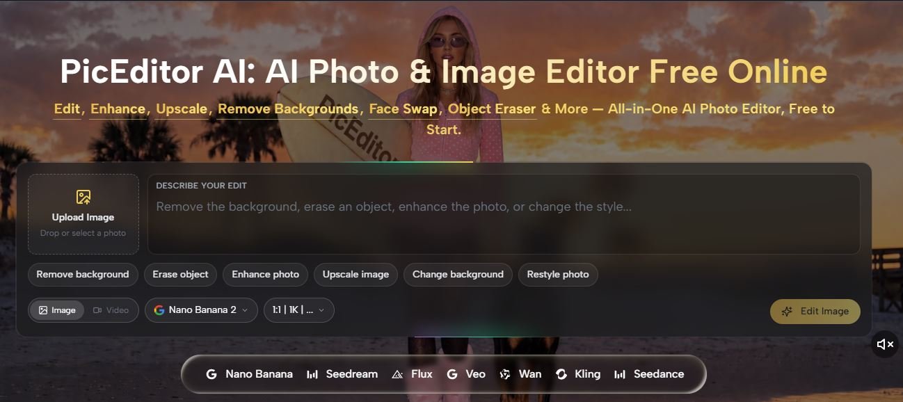 Piceditor AI Free AI Video Generator: Create High-Quality Videos in Minutes