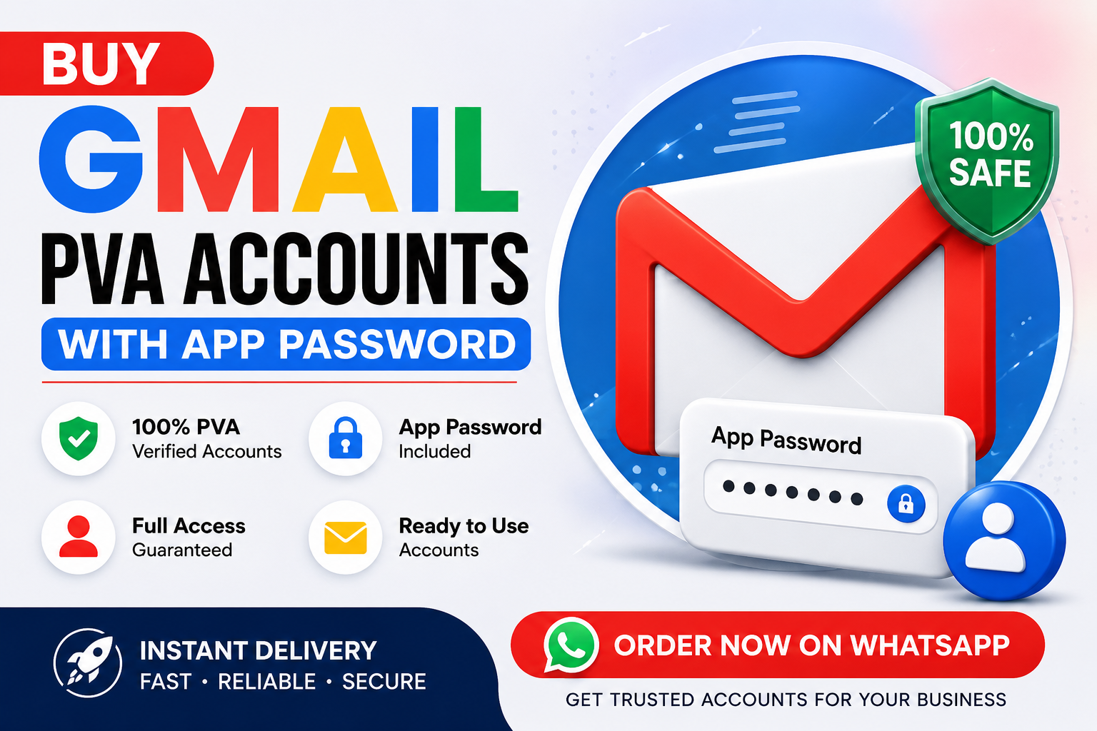 Gmail PVA accounts