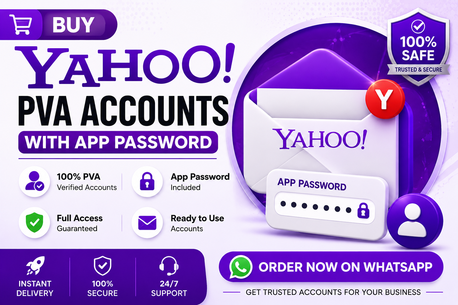 Yahoo PVA accounts