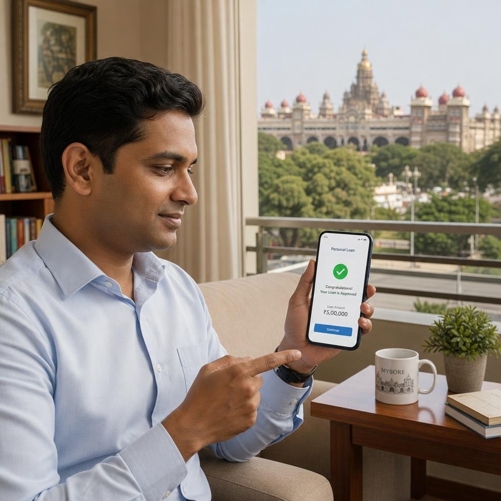 Why Are Digital Personal Loans in Mysore a Convenient Option for Salaried Professionals?