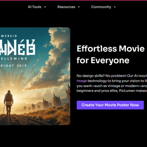 Design Movie Posters Like a Pro Using PicLumen AI Movie Poster Generator
