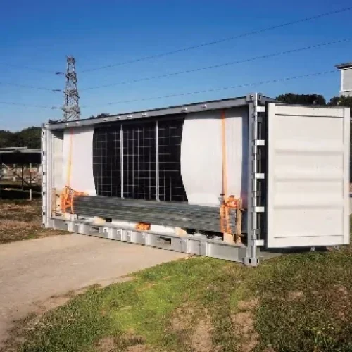PV Container Solutions for High Efficiency Solar Shipping Containers