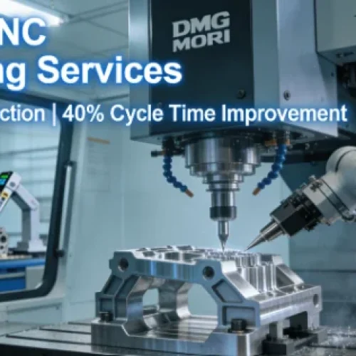 5 axis CNC machining services A precise solution that achieves a 25% cost reduction and a 40% cycle time reduction for complex parts
