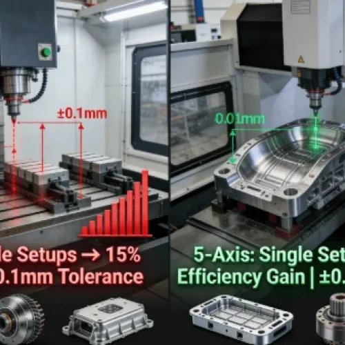 Overcoming Automotive Manufacturing Challenges: How 5-Axis Machining Drives Efficiency, Lightweighting, and EV Innovation
